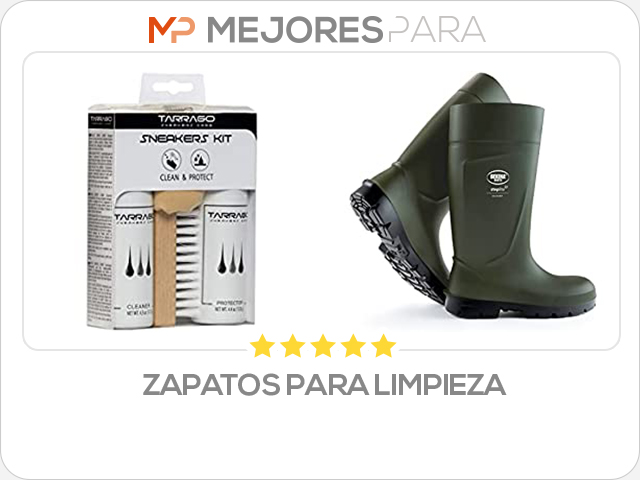 zapatos para limpieza