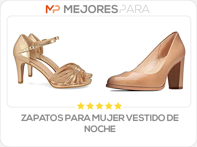 zapatos para mujer vestido de noche