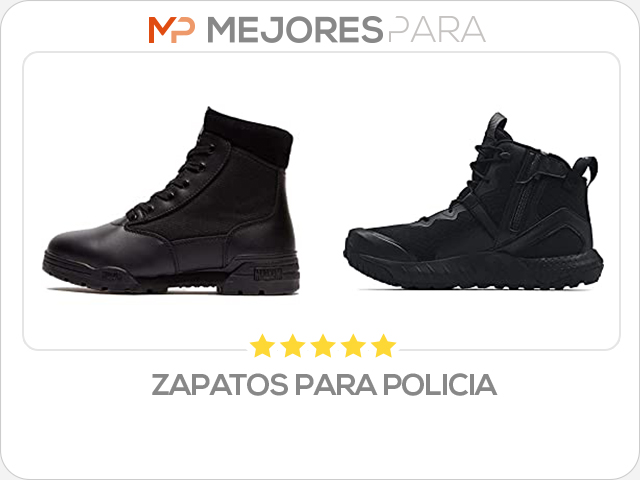 zapatos para policia