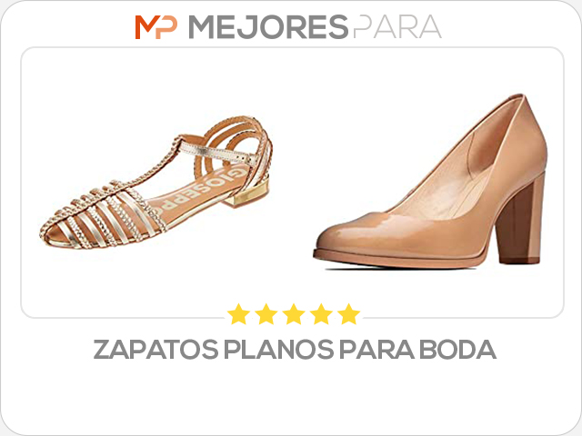 zapatos planos para boda