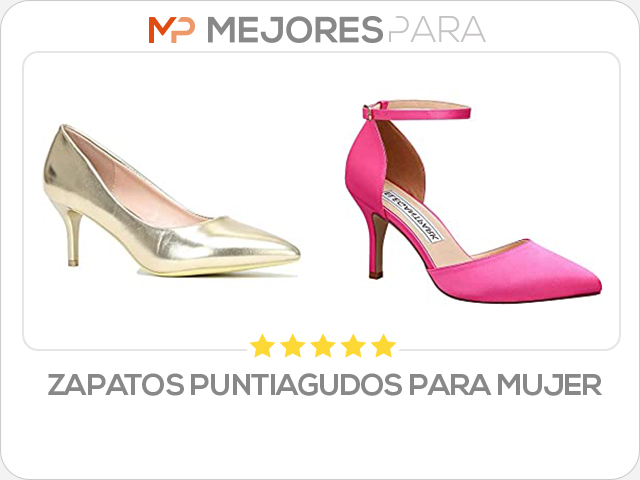 zapatos puntiagudos para mujer