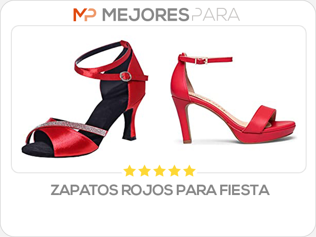 zapatos rojos para fiesta