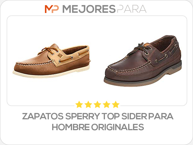 zapatos sperry top sider para hombre originales