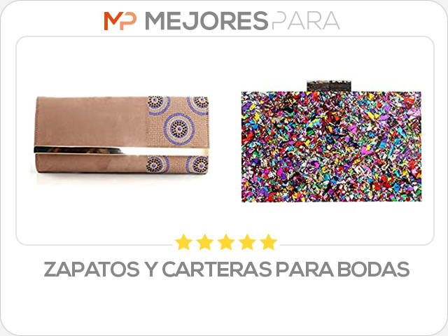 zapatos y carteras para bodas