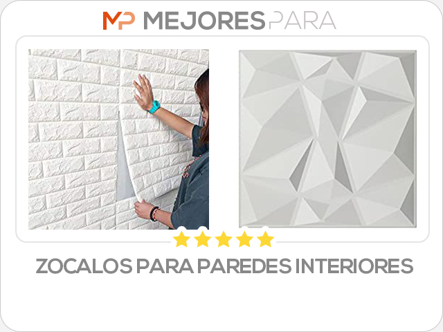 zocalos para paredes interiores